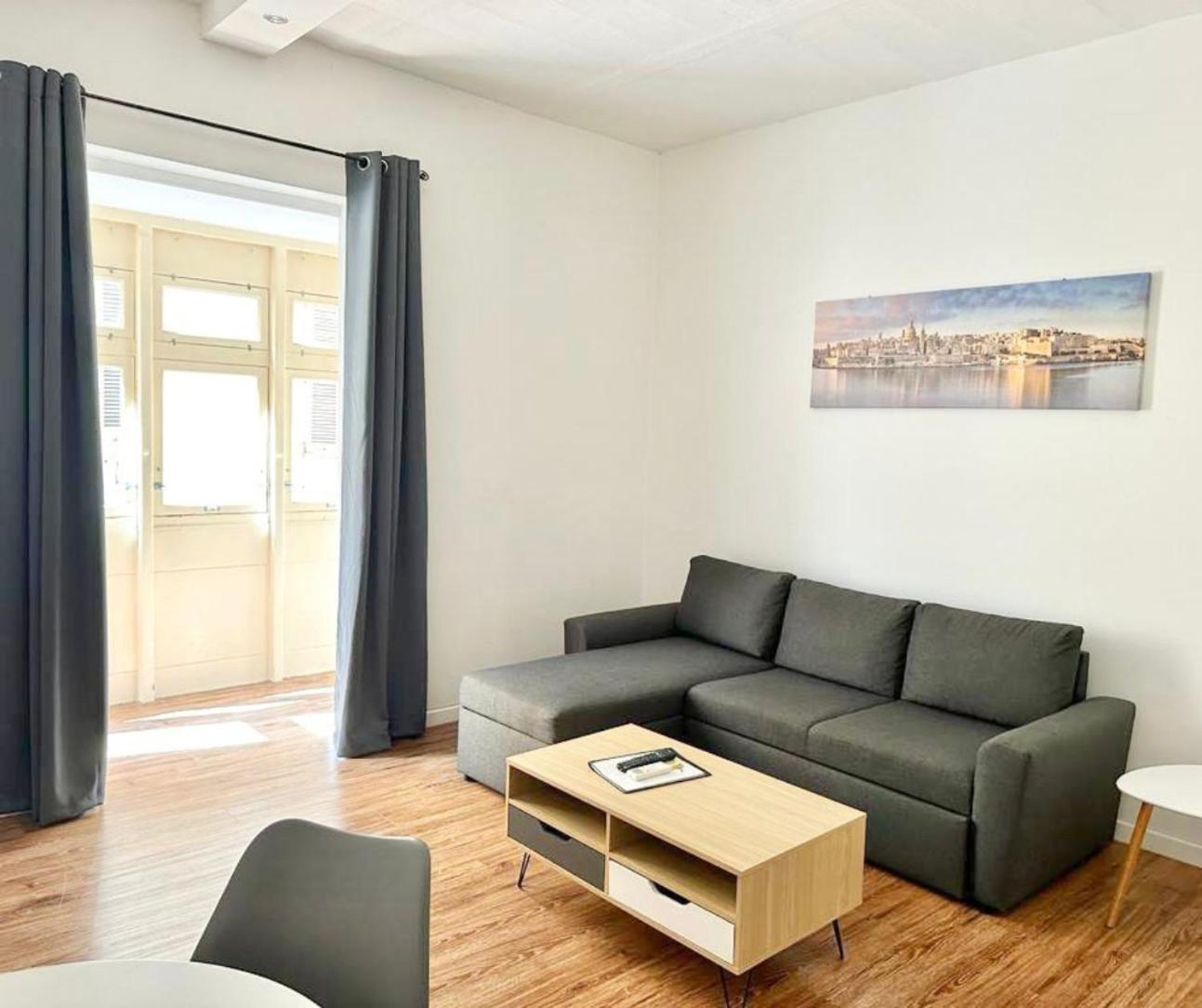 Central And Modern Valletta Flat Valeta Exterior foto